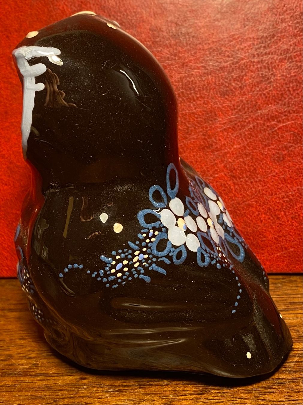 Figuren: Süsse handbemalte Keramik Eule Figur Unikat – Gebraucht aus Zäziwil von Emlea 6