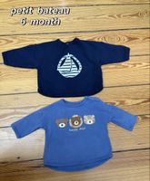 Petit bateau long sleeve sweatshirt 6 month