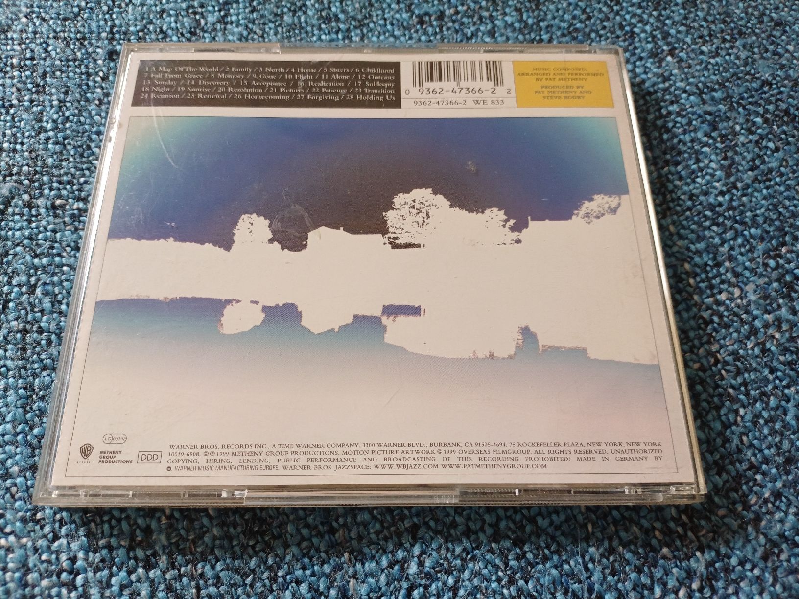 CD: Pat Metheny "A map of the world" CD – Usato da Begnins venduto da Drastic-Sound 1