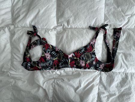 Bikini Top Floral Print