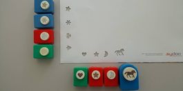 8 Motiv Stanzer, Papier Muster Locher