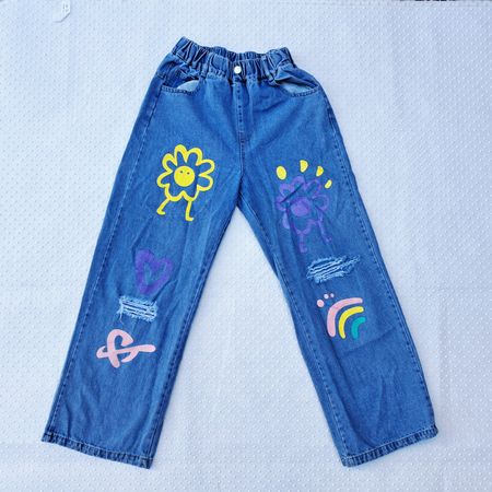Coole Kinderjeans Malhose Grösse 152 13-14 Jahre