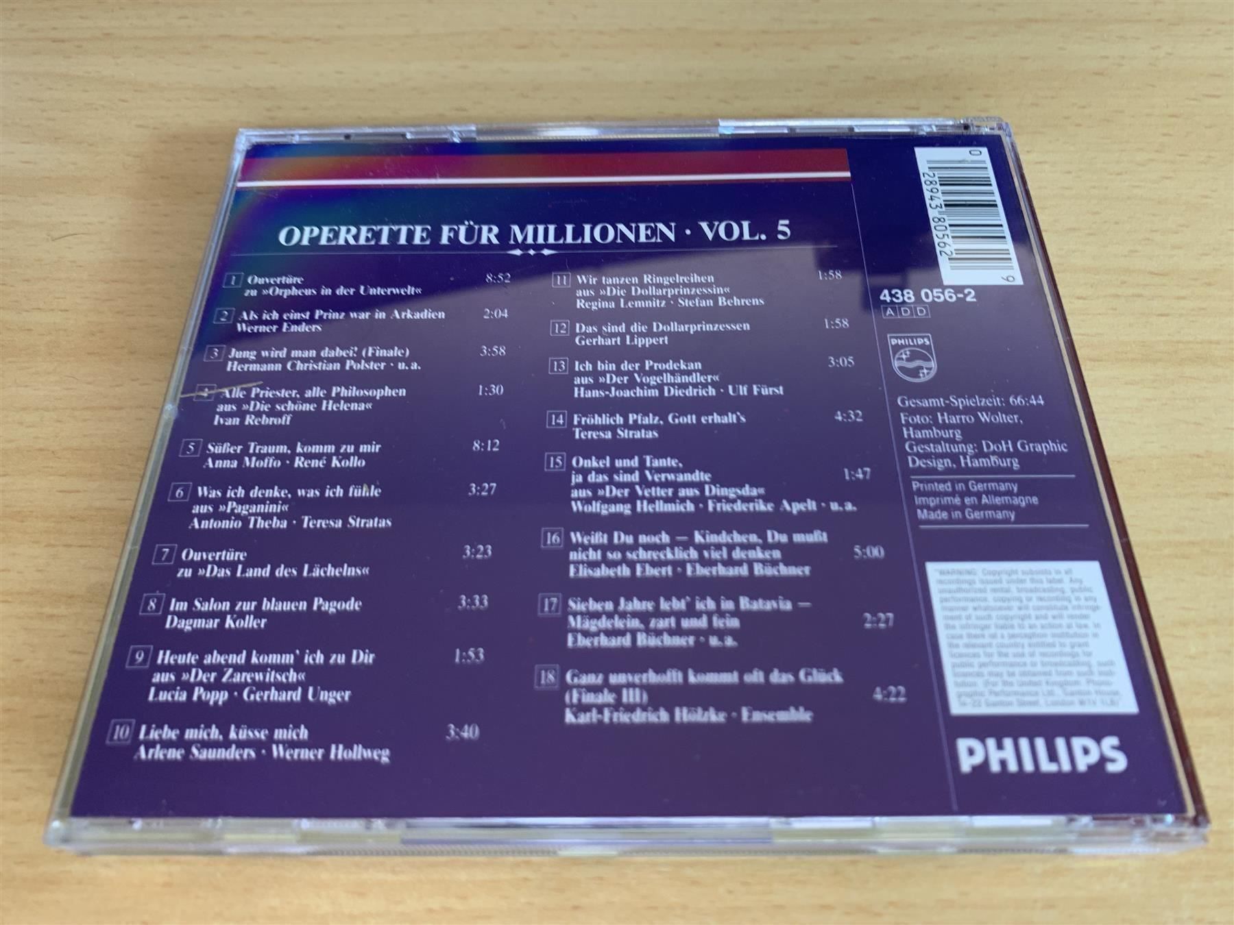 CD: Operette Für Millionen - 5 CD – Usato da Rikon im Tösstal venduto da Alpenmutz 5
