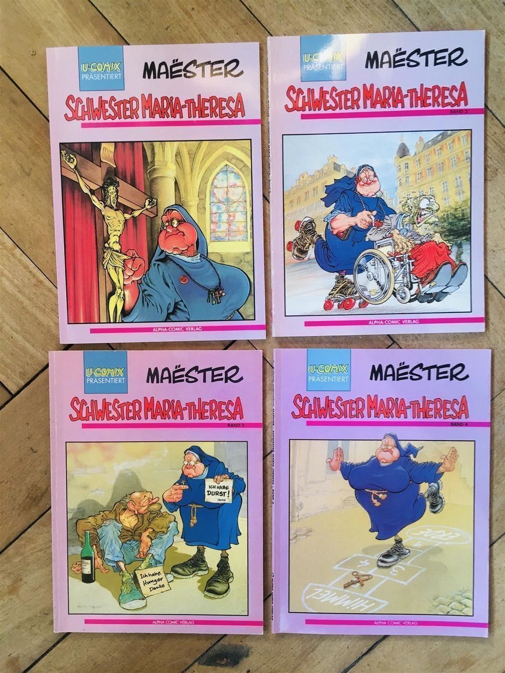 Comics: Schwester Maria Theresa Maester 4 Bände – Gebraucht aus Luzern von Needful_Things