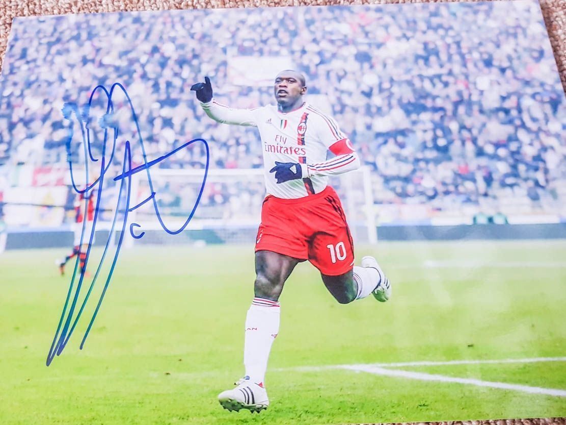 Autogramme: Clarence Seedorf - Autogramm Fussball – Gebraucht aus Kaisten von Simpsons4