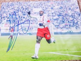 Clarence Seedorf - Autogramm Fussball