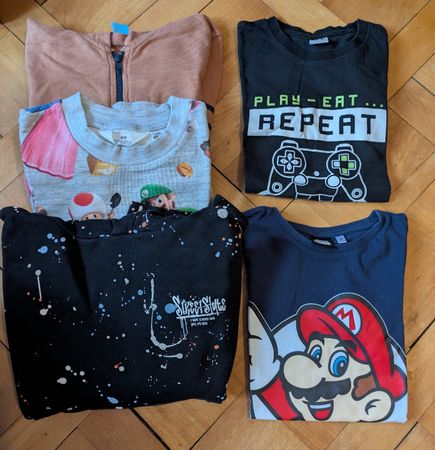 Kleiderpaket für Jungen (5x), Gr.134