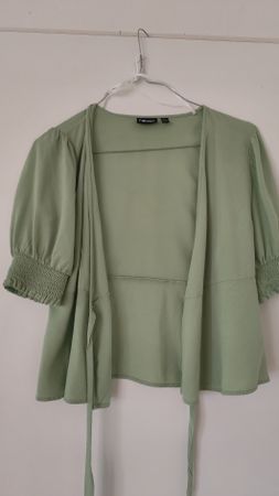 Damen Wickelbluse PIECES, für 36/38