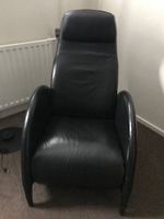 Designer Ledersessel Scudo (NP 5000.-) Rücklehne neigbar