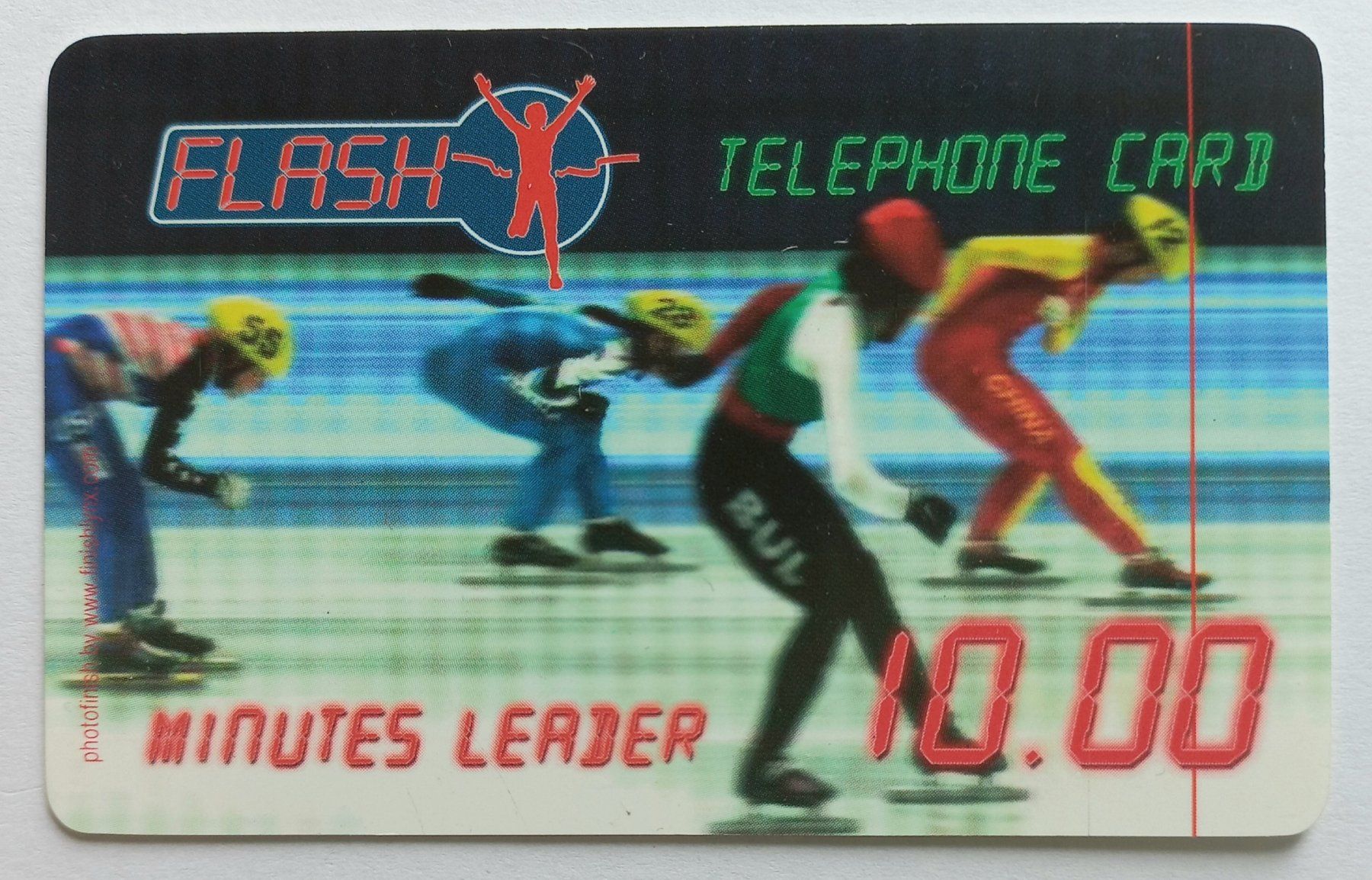 Schede telefoniche: Flash Telephone Card - Eisschnelllauf - CH – Usato da Niederuzwil venduto da lubimaja