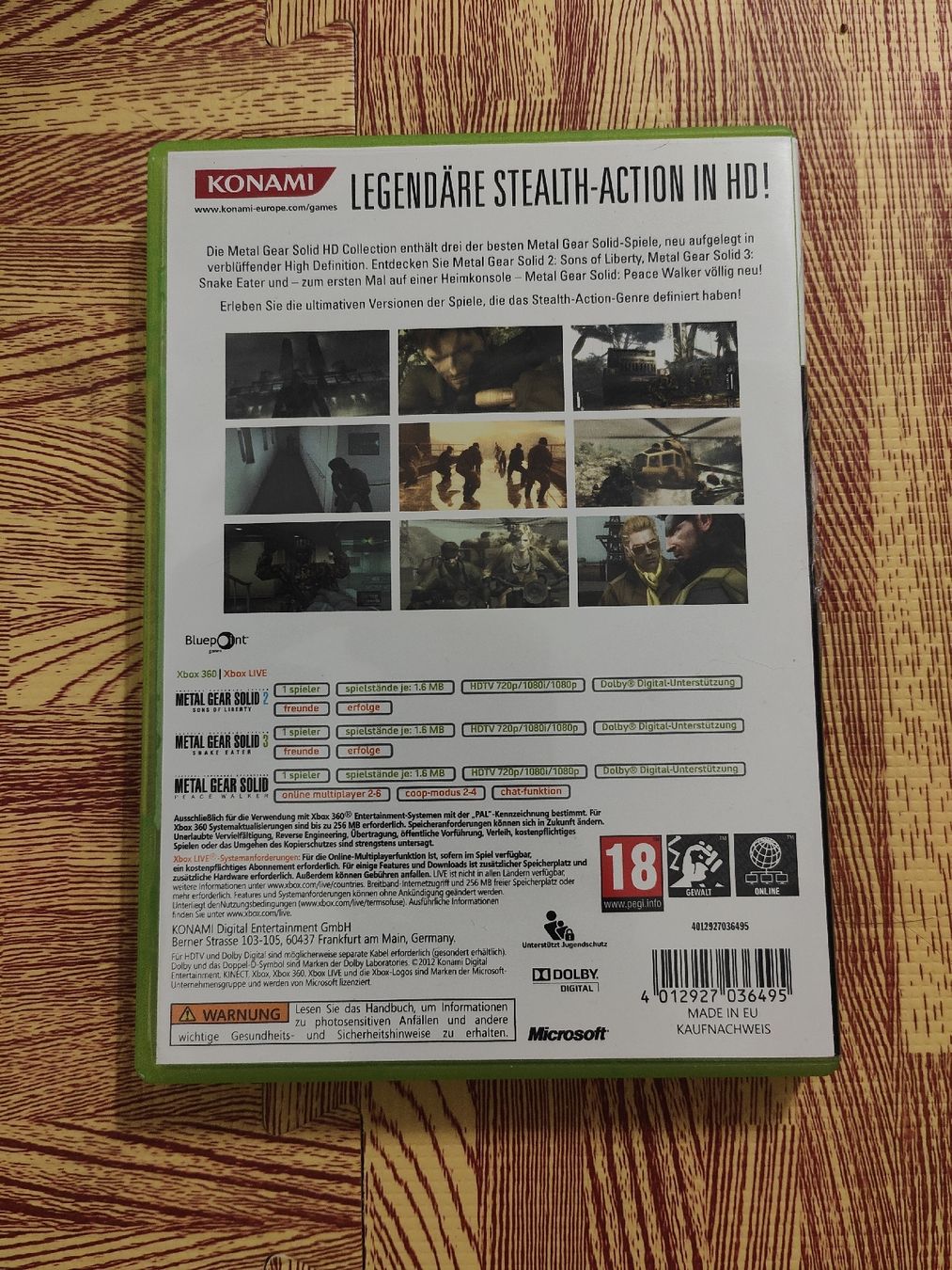 Spiele: Metal Gear Solid HD Collection – Gebraucht aus Liestal von bebbi1989 1