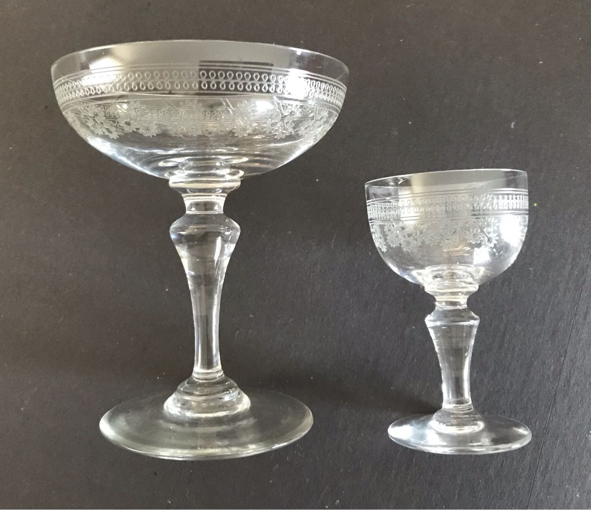 Baccarat Bicchieri: Verrerie Baccarat modèle Pompadour – Usato da Penthaz venduto da Petrus45 3