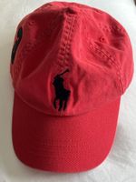 Casquette neuve junior Ralph Lauren rouge