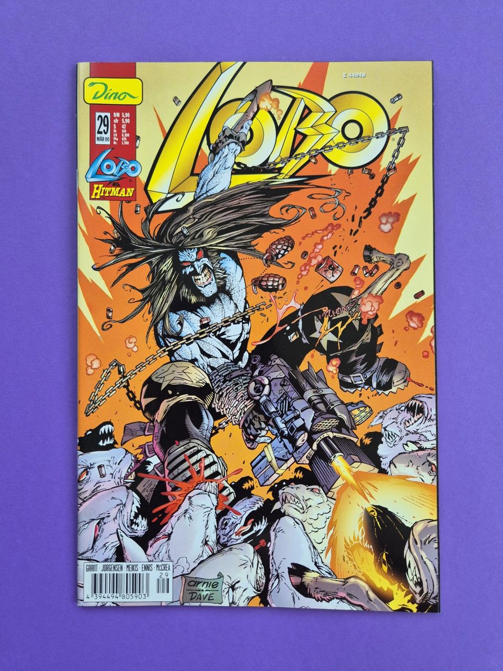 Fumetti: DC Dino Comics LOBO Set #26 - #30 BOX 5.- fix! – Usato da Giswil venduto da RaW_HuB 4