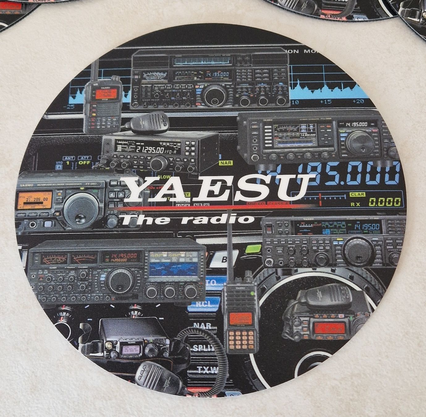 Radiocomunicazione: ***** Tapis de souris Yaesu – Nuovo e nell'imballaggio originale da Villaz-St-Pierre venduto da Ubid