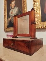 Miroir de toilette Empire / Biedermeier Rasier Spiegel