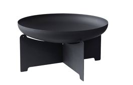 Brasero de jardin noir de marque "Feu du jardin" 55 cm ø