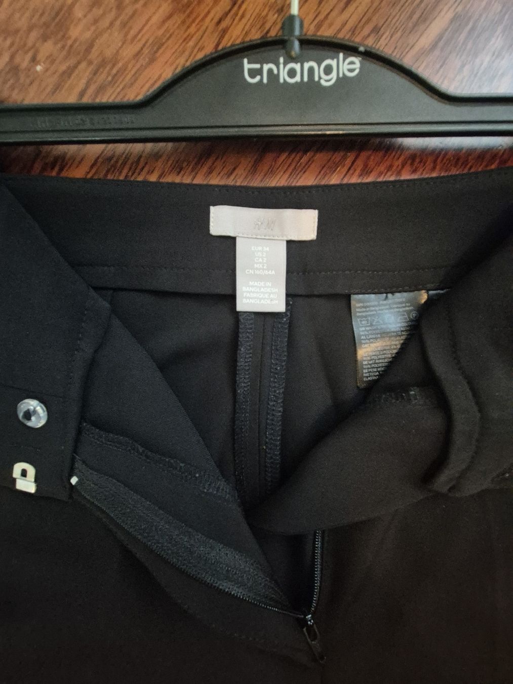 H&M Pantaloni: Elegante schwarze Stoffhose – Nuovo (secondo la descrizione) da Strengelbach venduto da ich1.0 2