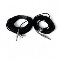 2x 10m Audiokabel Klinke M 6.35mm auf XLR M Stecker (X1036)