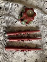 Candele decorative natalizie fatte a mano 🕯️🎄🎅