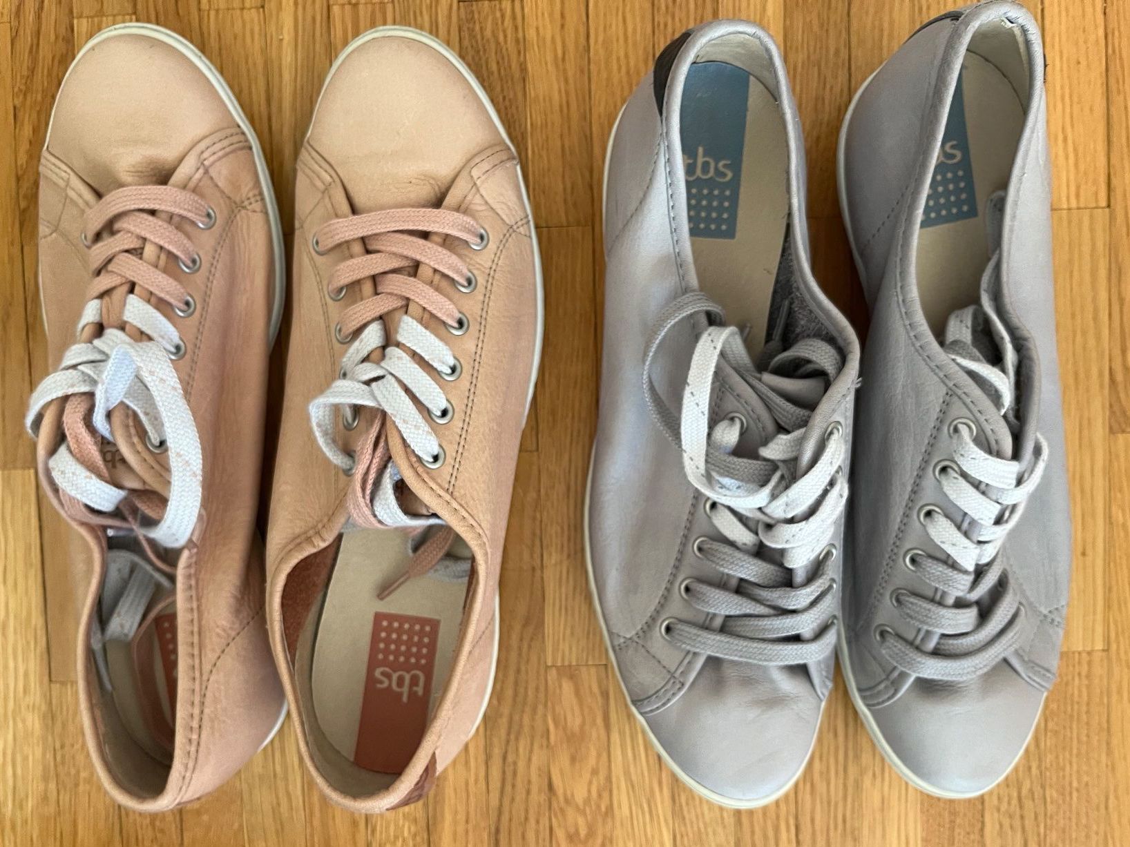 TBS Scarpe da donna: Baskets TBS en cuir, taille 37 – Usato da Lausanne venduto da Emma010
