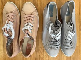 Baskets TBS en cuir, taille 37