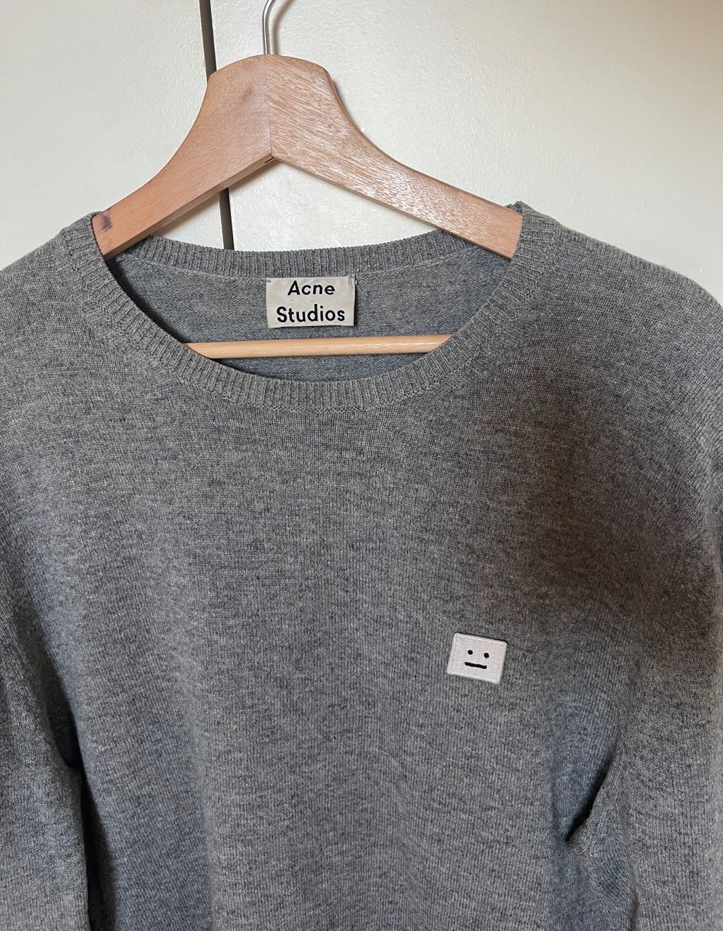 Acne Studios Top: ACNE STUDIOS 100% WOOL KNIT SWEATER - WOOL SWEATER – Usato da Genève venduto da shopjanru 5
