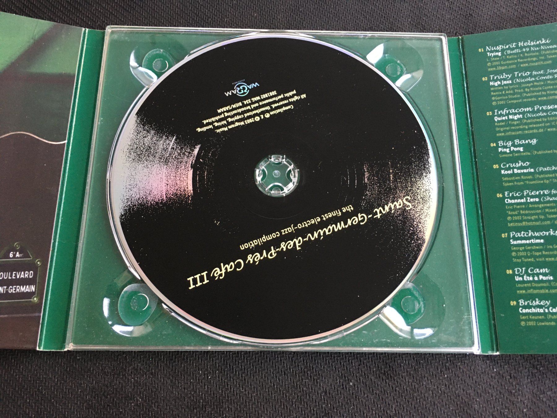 CDs: Saint-Germain des-Prés Café III -CD- Digipak – Gebraucht aus St.Gallen von MedienJoe 1