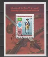MAURITANIE - Block mit Soldat  (9