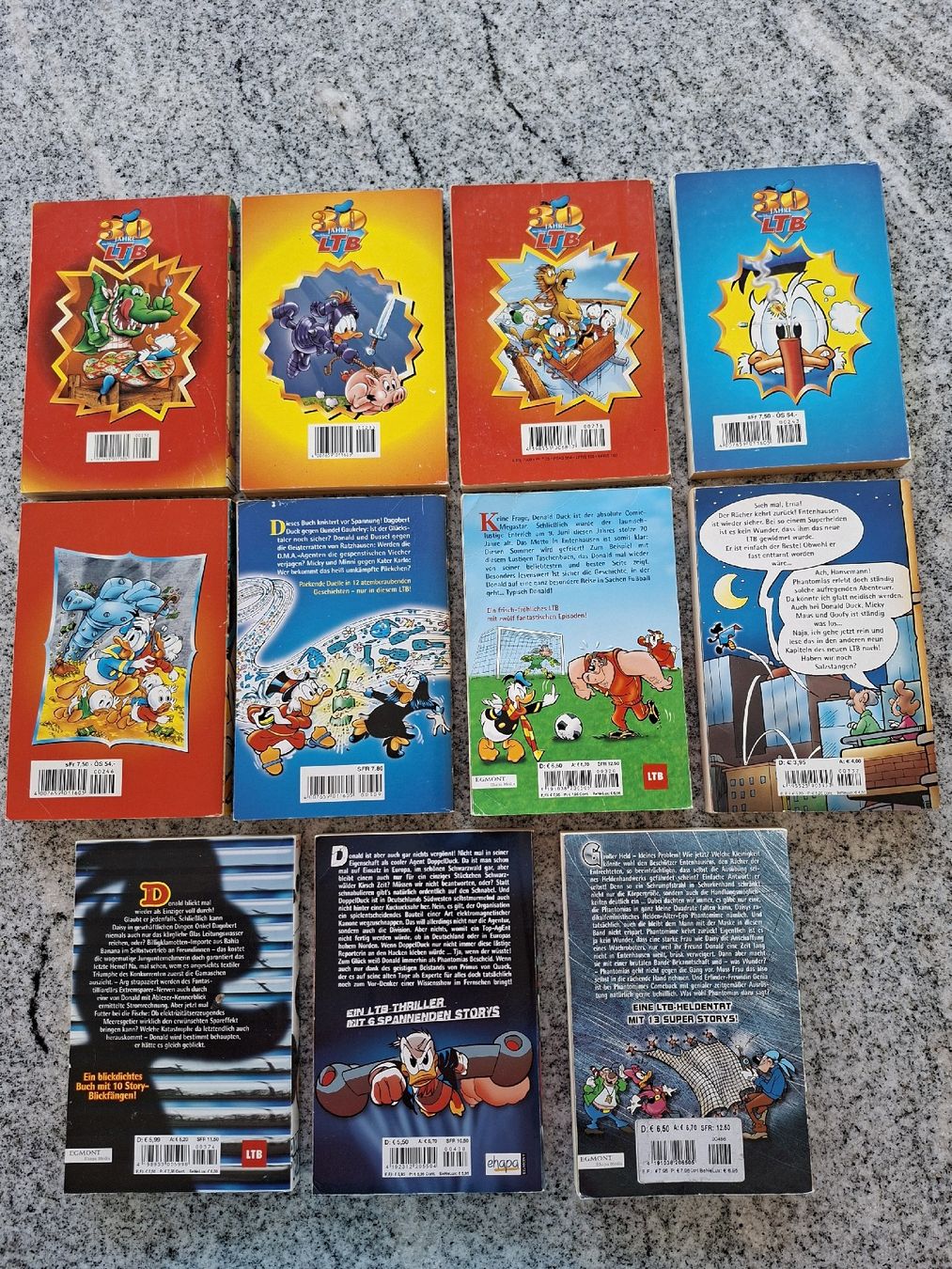 Fumetti: 11 Lustige Taschenbücher – Usato da Büsserach venduto da Grenzstein 1