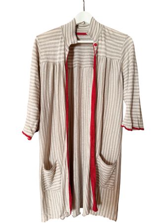 Gudrun Sjöden Strickjacke Grösse M mit roter Rand neu