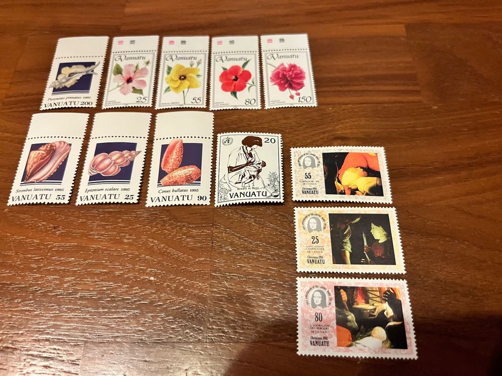 Prophila Collection – 10 Verschiedene Briefmarken Aus Vanuatu Für Sammler