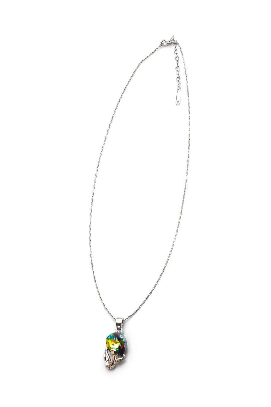 Catenine: Halskette Silber Kristall-Blume – Nuovo (secondo la descrizione) da Fully venduto da VaneaSelection 4
