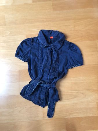 ❤ HUGO BOSS BLUSE TOP - REINE SEIDE GR. S ❤