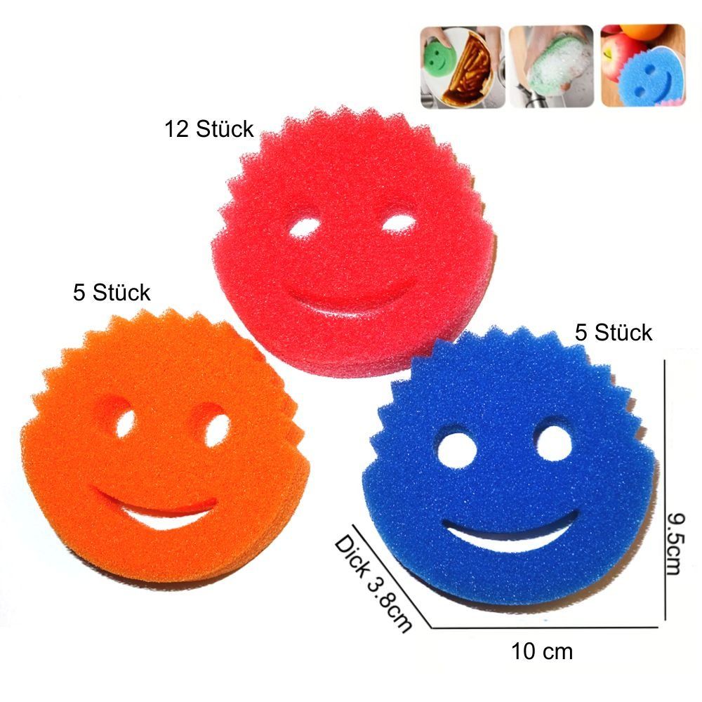 Altro per la casa: Küchenschwamm Smiley 22 Stück – Nuovo e nell'imballaggio originale da Spreitenbach venduto da mario-shop.xs