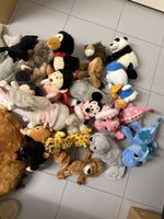Plüsch Tiere gemäss Bilder 