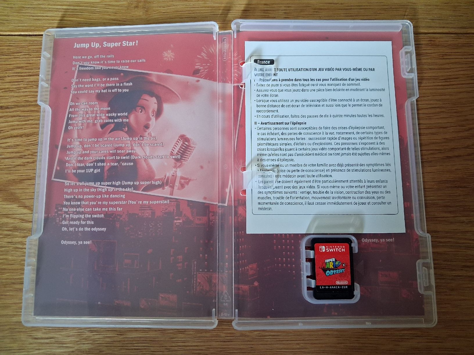 Nintendo Jeux: super mario odyssey Nintendo switch  – D'occasion à Mayens-De-Chamoson par arvine29 2