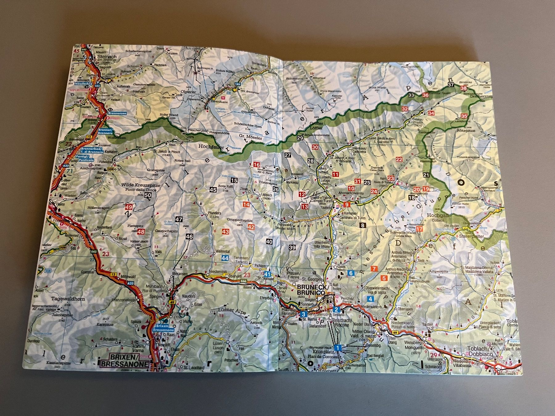 Libri: Rother Wanderführer, Tauferer Ahrntal – Usato da Winterthur venduto da yvi_s 2