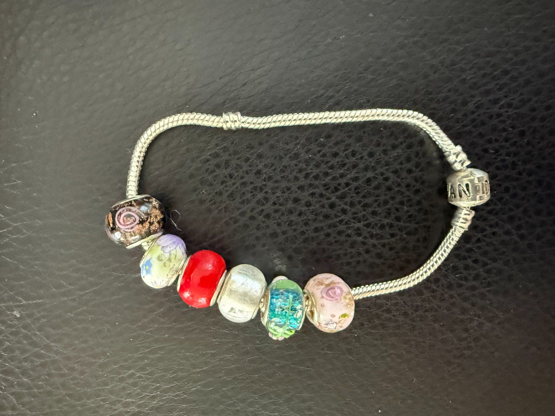 Bracciali & Braccialetti: Modeschmuck  Armband  Armkette   Bracelet mit 6 Beads – Usato da Subingen venduto da ArtBead 3
