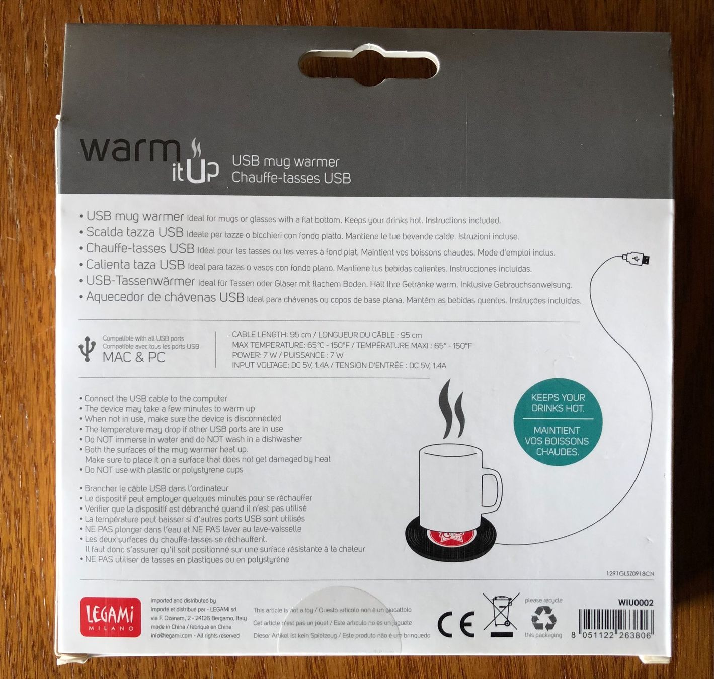 Sottobicchieri: Chauffe-tasses / Mug warmer – Nuovo e nell'imballaggio originale da Fribourg venduto da Alexia90 1