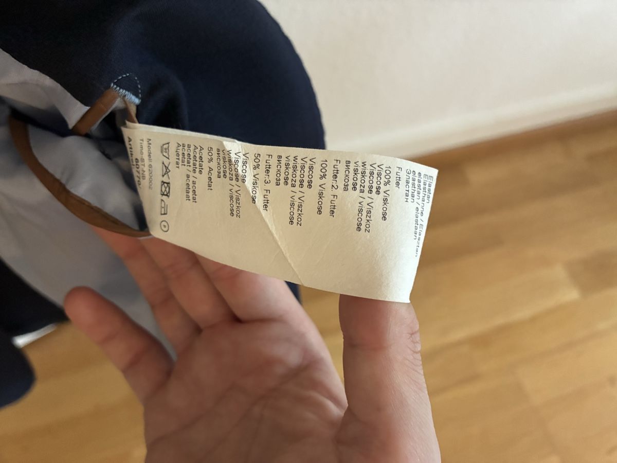 Navyboot Completi: Navyboot Sakko Slim Fit Dunkelblau Gr. 46 – Nuovo (secondo la descrizione) da Schaffhausen venduto da gdenobile 4
