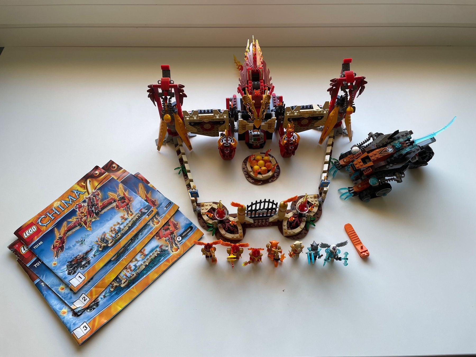 LEGO Legends of Chima - 70146 Flying Phoenix Fire Temple (Gebraucht) in ...
