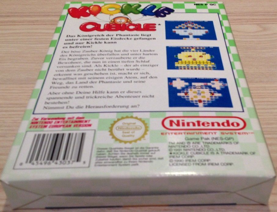 Nintendo Giochi: Kickle Cubicle (NES) – Nuovo (secondo la descrizione) da Thun venduto da Gameparadise 1