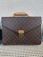 Tasche Louis Vuitton original Vintage Laptoptasche Aktentasc