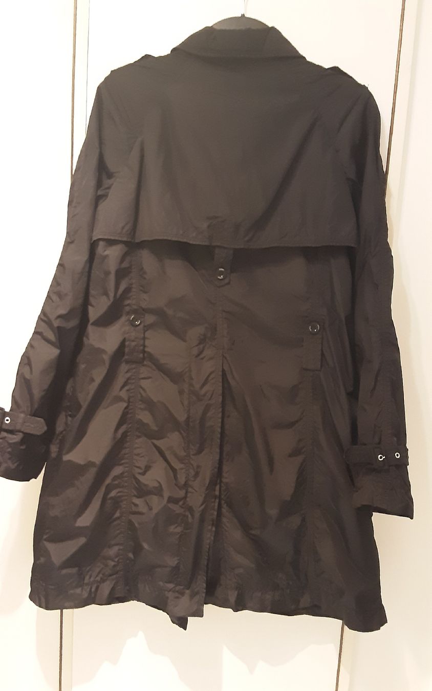 Cappotti: Seventy trench, L, imperméable, coupe-vent, noir, polyester – Usato da Neuchâtel venduto da Virgule50 1