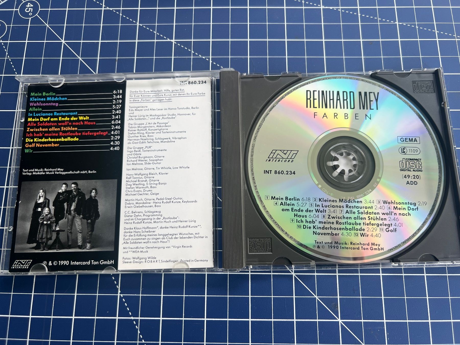 CD: Reinhard Mey – Farben – Usato da st.gallen venduto da sophiephie 1