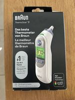 Ohrthermomether Braun Thermo Scan 7 ungebraucht 