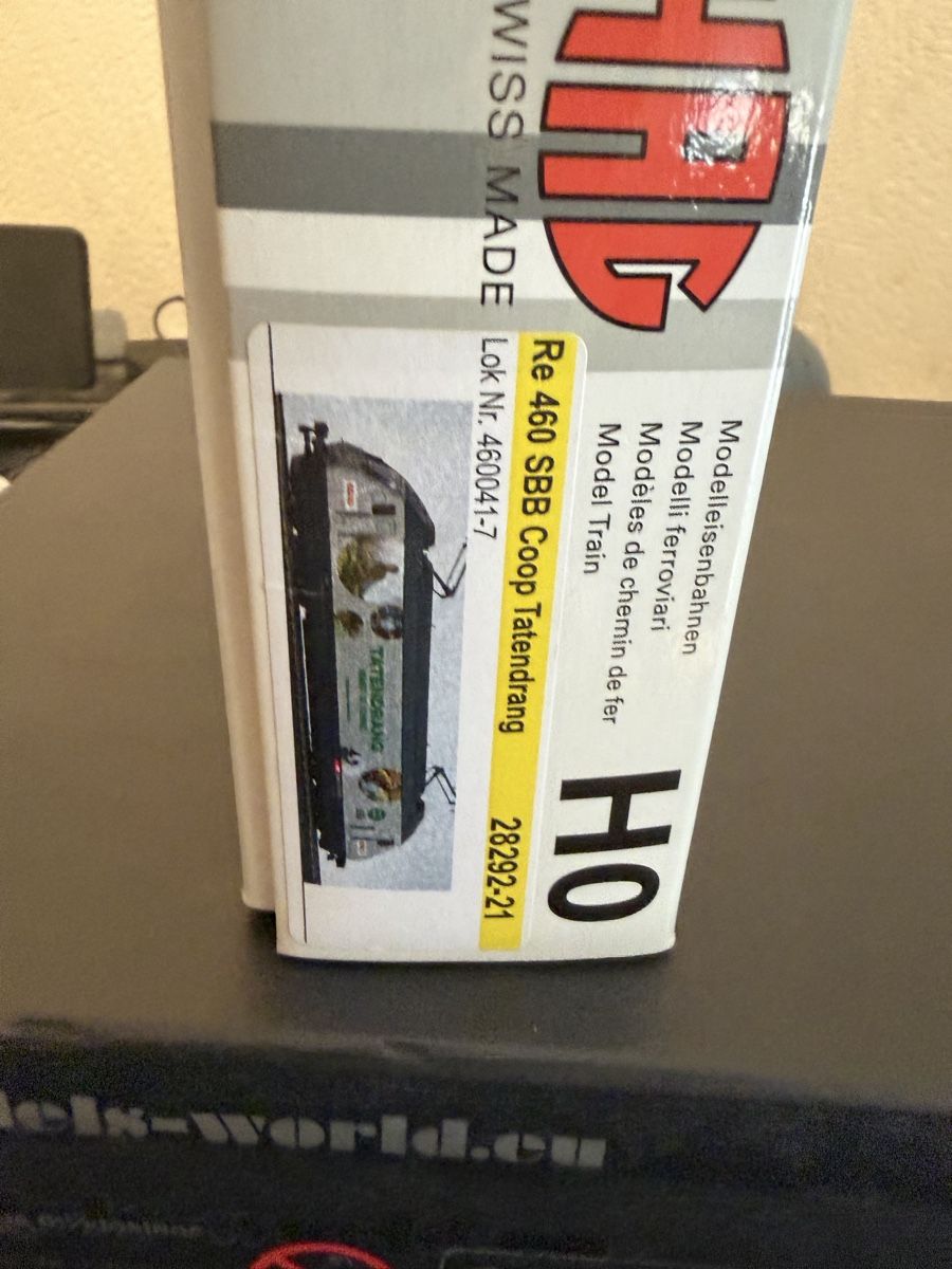 Hag Modelleisenbahnen: Modèle train Re 460 SBB Coop Tatendrang H0 – Gebraucht aus Prilly von yan_56dx 2