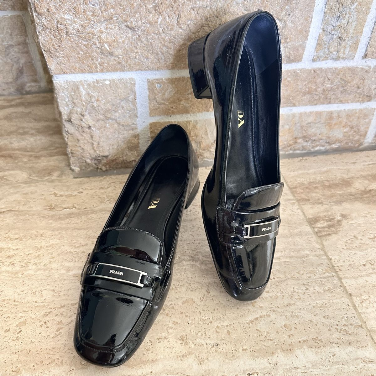 Prada Damenschuhe: PRADA Loafer Lack black Gr. 37.5 – Neu (gemäss Beschreibung) aus Liestal von bro_sh5v 2