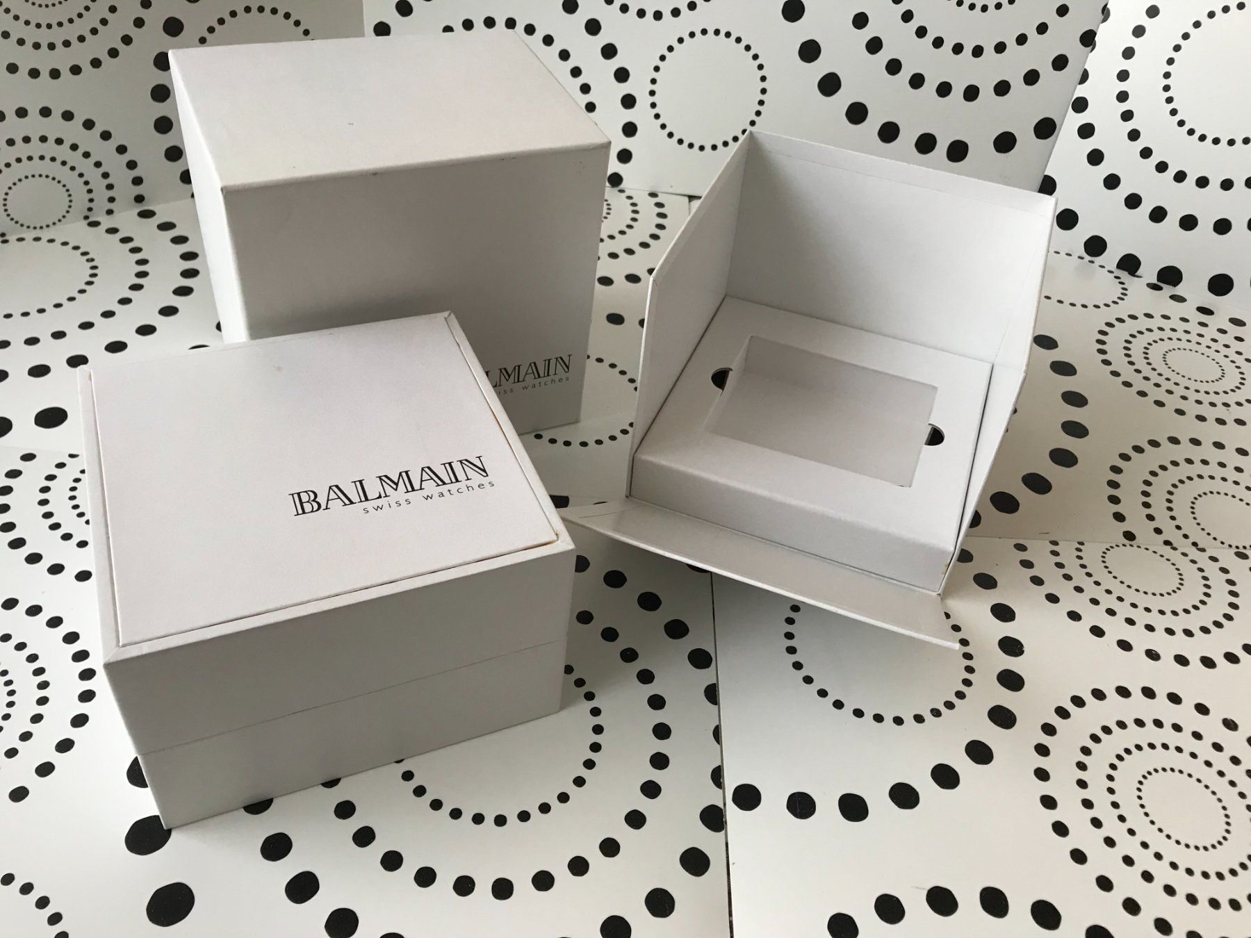 Balmain Uhren: PIERRE BALMAIN ORIGINAL - WATCH CASE BOX ECRIN SCHACHTEL !!! – Gebraucht aus Epalinges von dream-watch 3